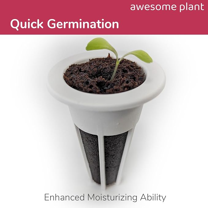 Grow Sponges (30 Pack), Replacement for Seed Pods for Healthy Root Growth and Better Yields, Seedling Kit Compatible with AeroGarden Indoor Hydroponic Growing System