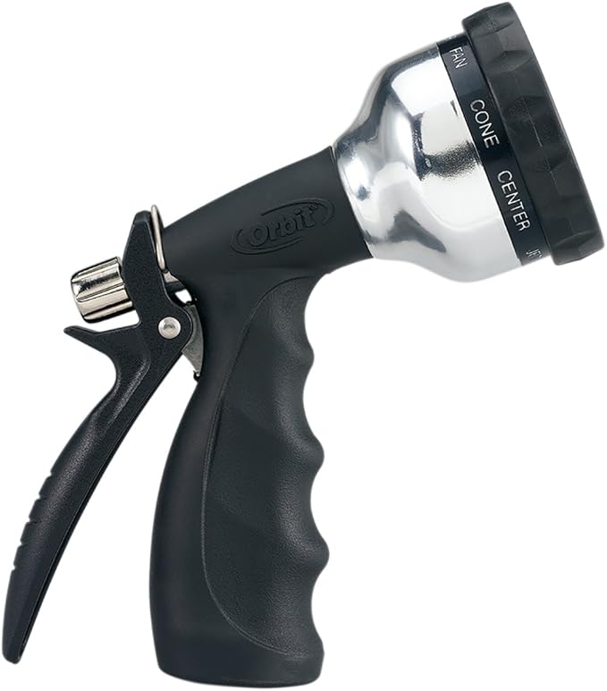 10-Pack Orbit Ultra light 10 Spray Pattern Nozzle, Garden Hose Yard Water Pistol 58339N