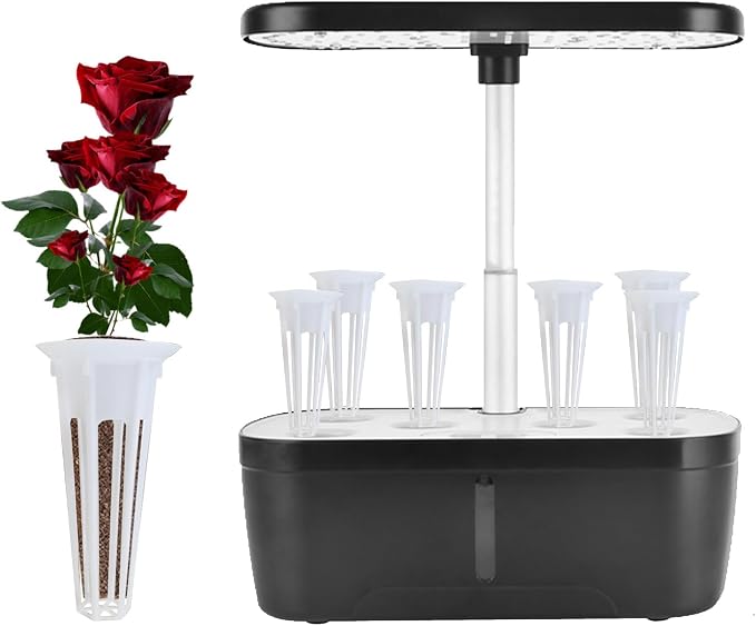 20 PCS Replacement Grow Baskets and Grow Domes Compatible with Aero Garden, Hydroponics Garden Accessories Basket Set,Plant Growing Container with Transparent Insulation Domes.