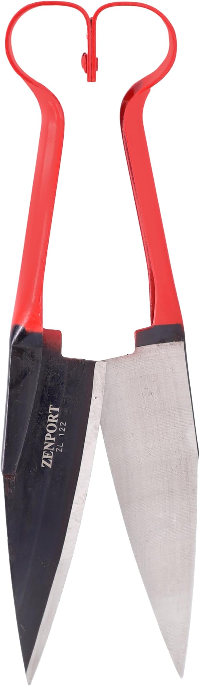Zenport ZL122 Heavy Duty Onion & Sheep Shears – 13-Inch Double Bow Shear with 6.5-Inch Carbon Steel Blades, Spring-Loaded Garden & Harvest Cutting Tool