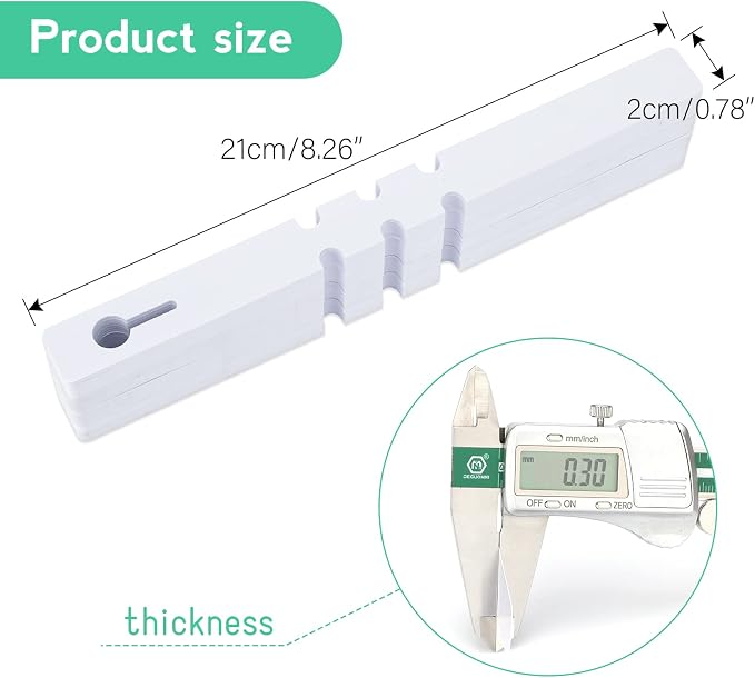 KINGLAKE 200 Pcs White Plastic Plant Tree Tags Nursery Garden Lables 2x20cm Wrap Around Hanging Tags Nursery Garden Stakes Large Writing Surface