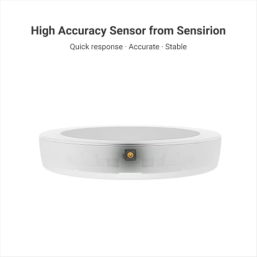 Qingping Digital Bluetooth Thermometer Hygrometer, Accurate Temperature Humidity Monitor, Indoor Smart Temperature Sensor and Humidity Gauge with E Ink Display, 30-Day Free Data Storage for Home