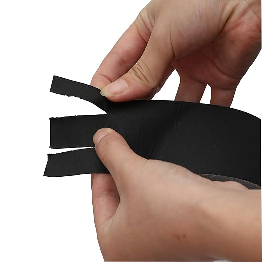 WELSTIK Black Gaffer Tape 2 Inches x 33 Yards, No Residue, Non-Reflective,Waterproof, Can be Torn by Hand, Gaffers Cloth Tape for Photography, Shooting Background Fixed