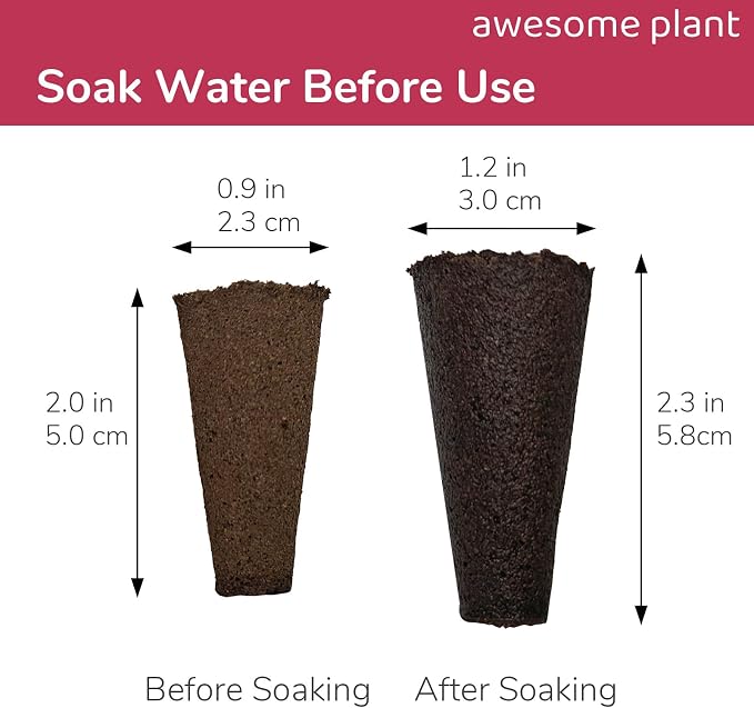 Grow Sponges (30 Pack), Replacement for Seed Pods for Healthy Root Growth and Better Yields, Seedling Kit Compatible with AeroGarden Indoor Hydroponic Growing System