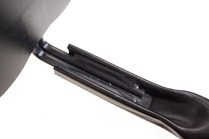 BULLY TOOLS 12-Gauge Garden Hoe w/Fiberglass Handle - Ideal Heavy-Duty Gardening for Unwanted Growth, Cultivating, Soil Prep & Yard Work - Durable Hoe Garden Tool for Tough Soil & Lawn - Made in USA