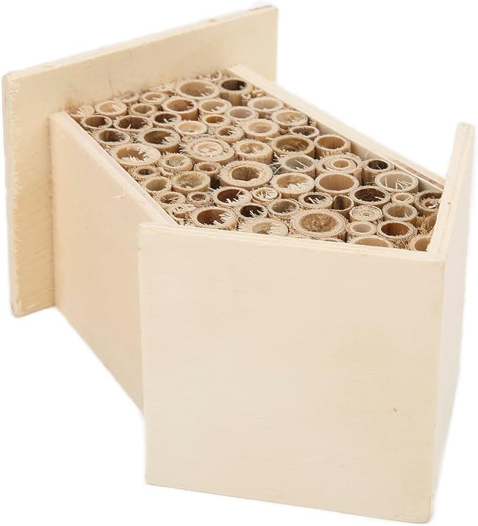 Wooden Bee House Safe Non Wooden House for Garden