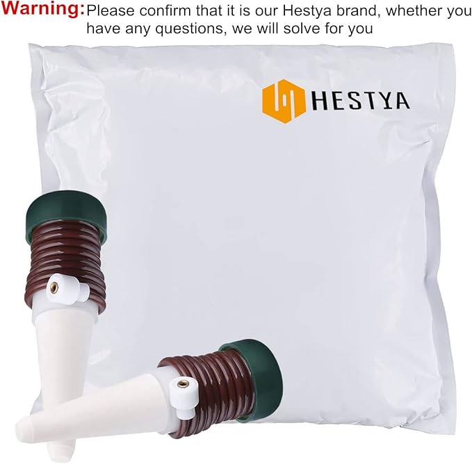 HESTYA 24 Pack Plant Self Watering Stakes Insert Automatic Watering Devices Self Watering Spikes Indoor Outdoor Plant Watering for Vacation