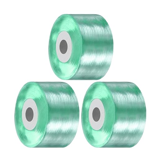 M METERXITY 3-Pack Grafting Tape, 131yards x 1.2"(L x W) Tree Grafting Tape Per Pack, Plant Repair, Stretchable Floristry Film for Tree/Fruit/Poly Budding