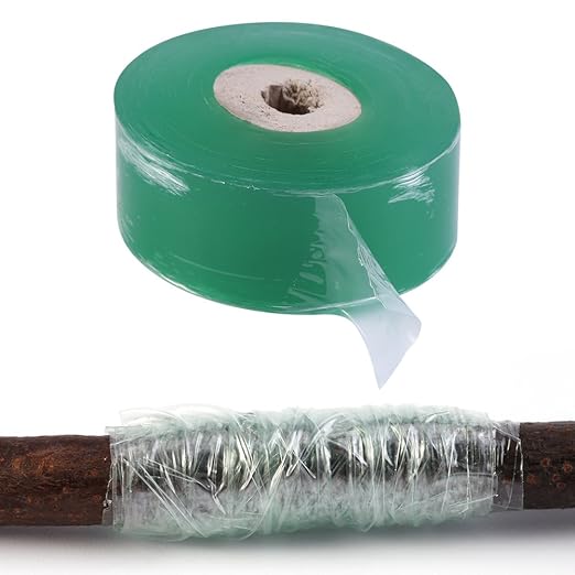 Grafting Tape for Fruit Tree Plant Repair Tape,Self-Adhesive Seedling Nursery Grafting Tape Plants Gardening Tools 100m Long