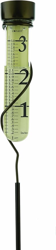 Conant Décor VRG6BP Grande View Rain Gauge (Bronze Patina)