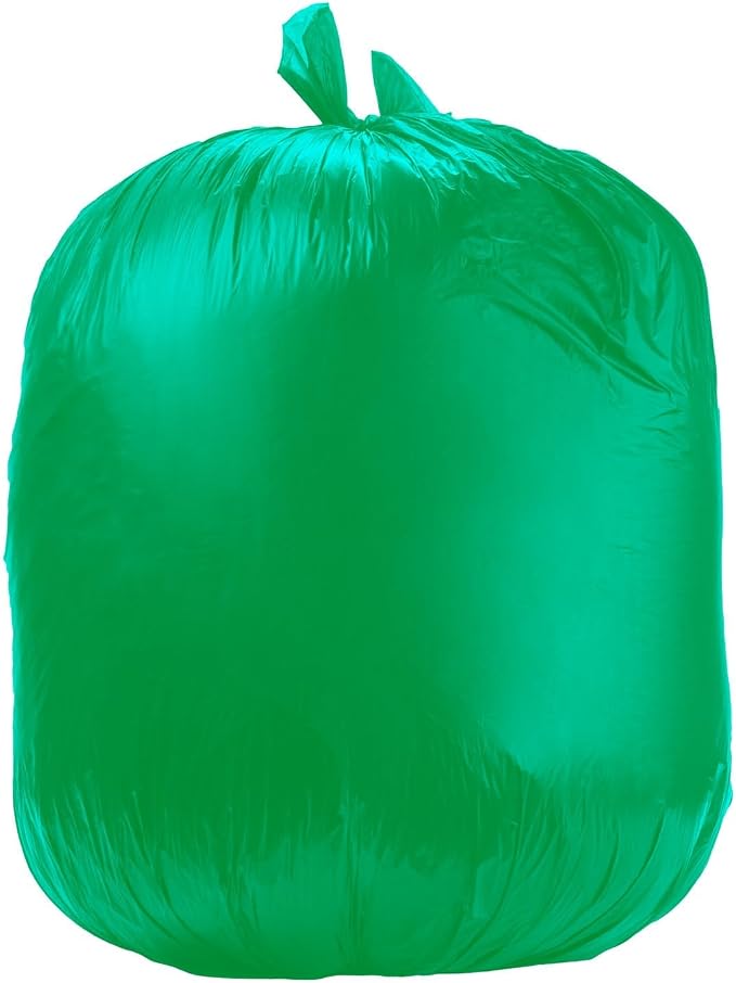 Ultrasac Heavy Duty 55 Gallon Green Trash Bags - (Value 200 Pack) - 1.5 MIL equivalent Industrial Strength Plastic 37" x 54" for 50-55 Gal Cans -Fits Toter, Rubbermaid Brute, Carlislie Bronco etc.