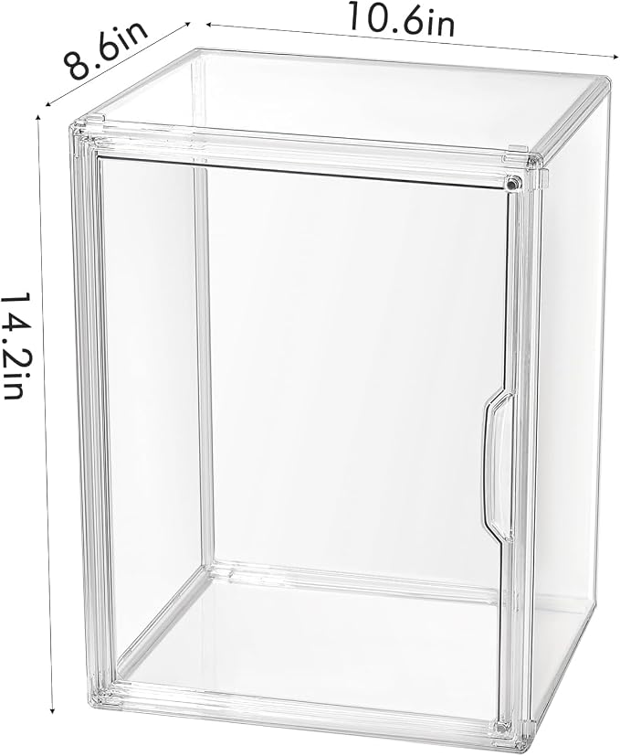 Mini Greenhouse for Indoor, Clear Stackable Green House with Magnetic Waterproof Door for Small Plants