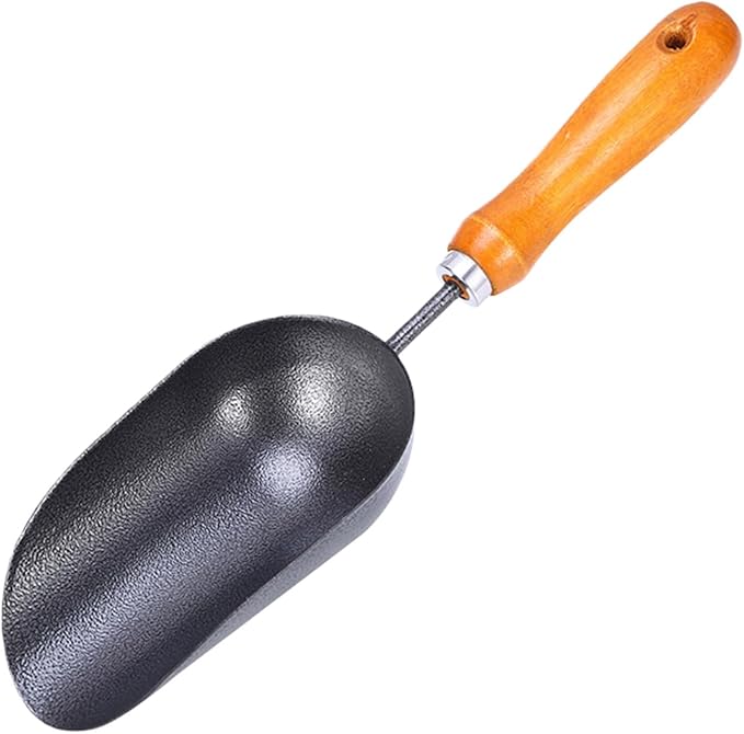 Professional Soil Spoon Ergonomic Design for Transplanting and Cultivation Garden Scoops Shovel