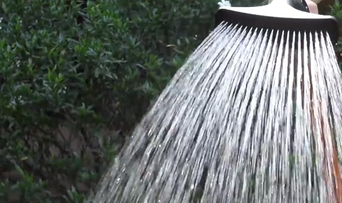 Dramm One Touch Fan Nozzle Handlheld Sprayer with Thumb Control Water Flow, Perfect for Water Restricted Areas When Watering Plants, Pots, Baskets, Vegetables, Yellow