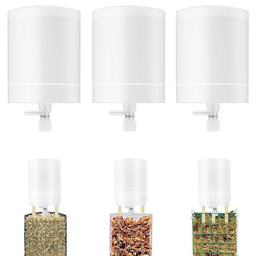 3 Pack Adjustable Moss Pole Watering Dripper,Self Watering Planter Insert with Flow Control, Automatic Watering Planter Insert Top Fill Plants Watering Devices System