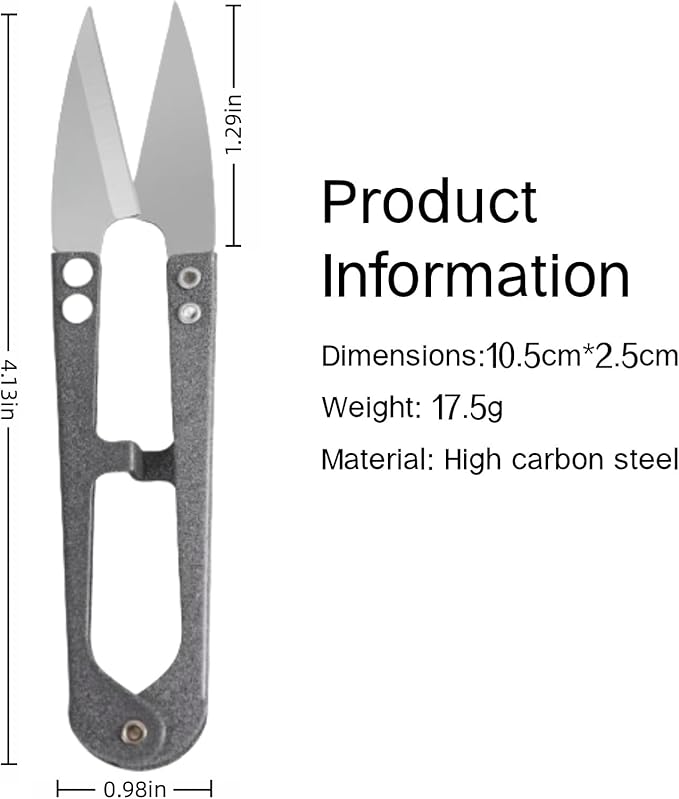 4-Piece Set 4.1-Inch Pruning Shears - Lightweight Stainless Steel Plant Pruning Tools, Ideal for Trimming Buds, Leaves, and Small Branches，sewing, quilting, weaving