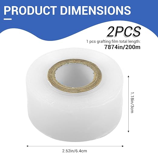 Grafting Tape,Nursery Grafting Tape,Nursery Sealing Tape for Petri Dish, 30mm Width 78inches Length