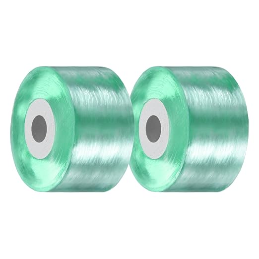 M METERXITY 2-Pack Grafting Tape, 131yards x 1.2"(L x W) Tree Grafting Tape Per Pack, Plant Repair, Stretchable Floristry Film for Tree/Fruit/Poly Budding