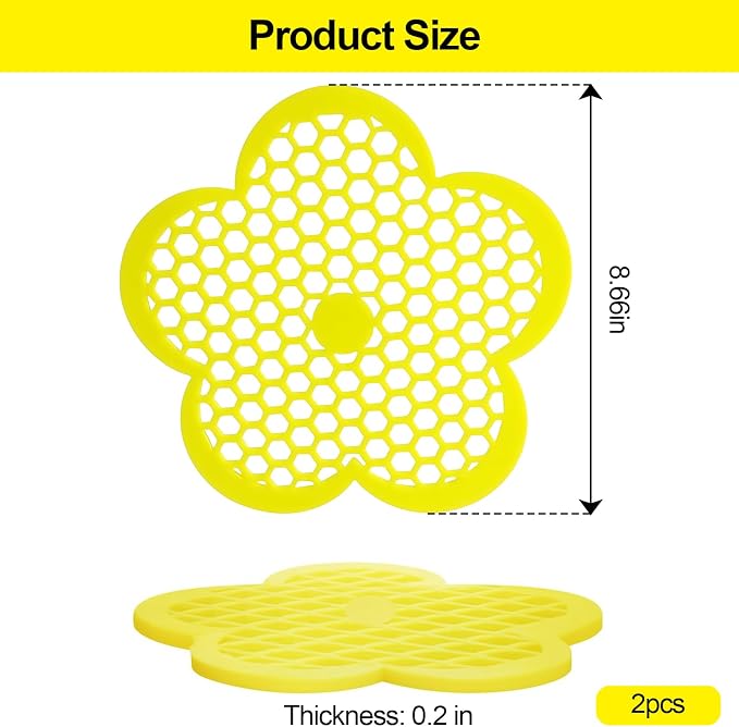 2 Pack Floating Bee Island,Flower Floating Bee Watering Station- Butterfly Bee Waterer for Feeding, Bee Bath,Butterfly Feeders for Outdoors