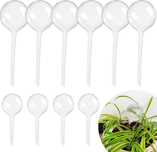 10 Pcs Plant Watering Cans,Plant Watering Globes,Plant Self-Watering Bulbs,Plastic Plant Automatic Water Devices for Indoor Outdoor Potter Plants