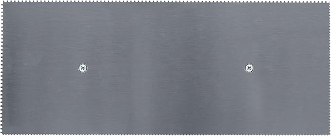 ROBERTS 49601 Dual-Notch Trowel for Installation of Vinyl Composition Tile, Luxury Vinyl Plank and Tile Flooring