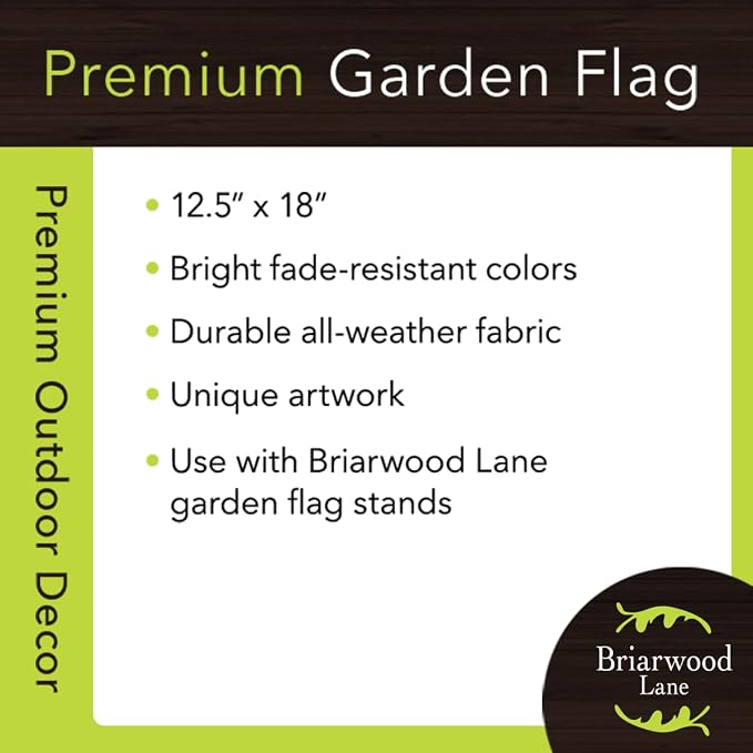 Briarwood Lane Saluting Gnome Garden Flag