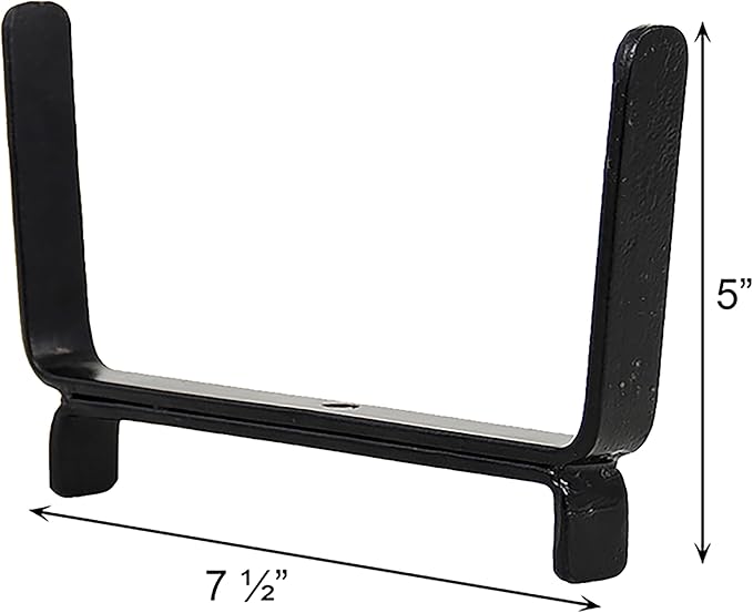 Achla Designs Window Flower Box Deck Railing Brackets, for 2 x 6, BGK-14