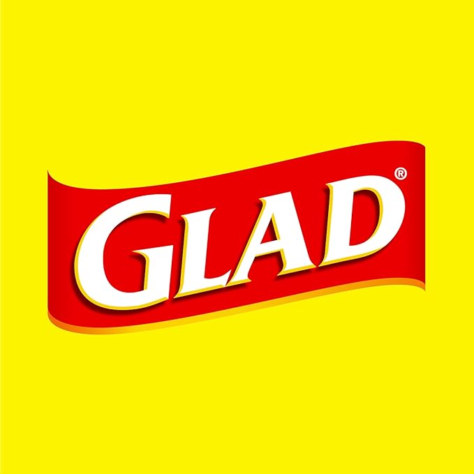 Glad Tall Kitchen Trash Bags 13 Gallon, MaxStrength Beachside Breeze Garbage Bags, Drawstring, 90 Count