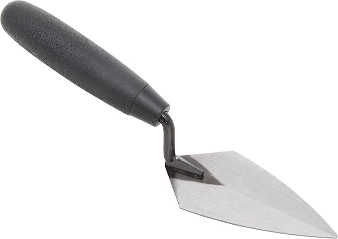 MARSHALLTOWN QLT Pointing Trowel, 7 x 3 Cement and Mortar Finishing Tool, Plastic, PTP73