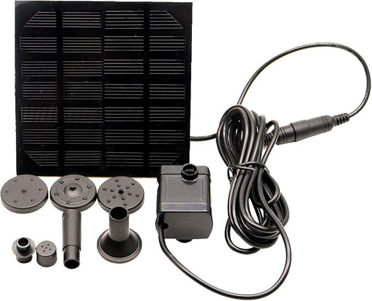Hovico Solar Fountain - Panel Water Pump for Bird Bath Solar Panel Kit Outdoor Fountain for Outdoor Small Pond, Patio Garden and Fish Tank