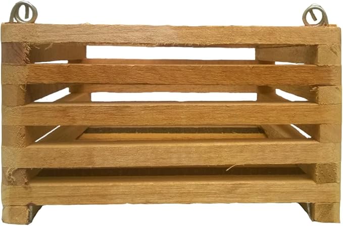 Better-GRO Cedar Slat Vanda Basket - 6 inch Square