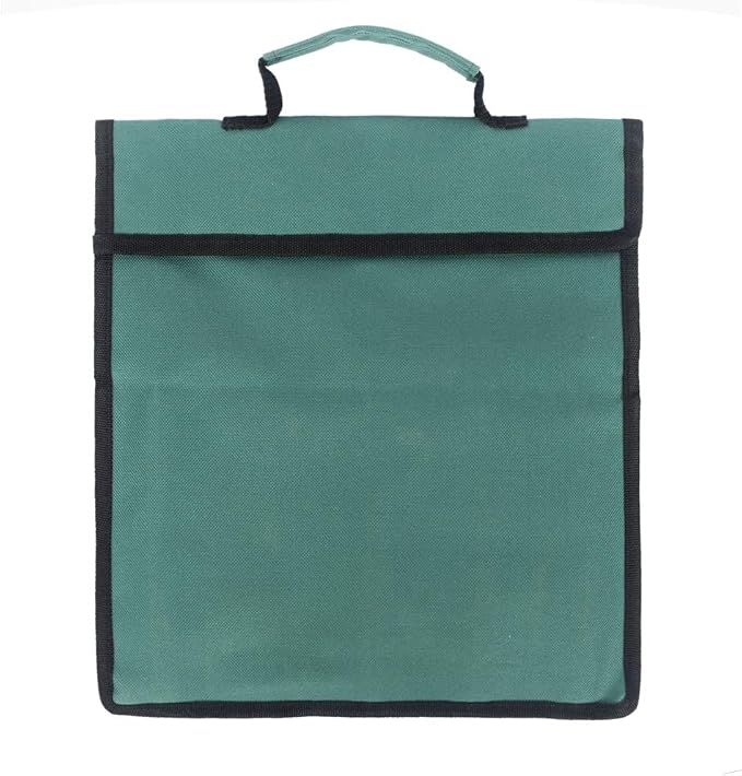 Gonetre Garden Tool Bag for Garden Kneeler, 600D Oxford Fabric Large Capacity Pouch Bag Multiple Storage Pockets Organizer for Outdoor Gardening Kneeling Stool 11.8"x7.5"