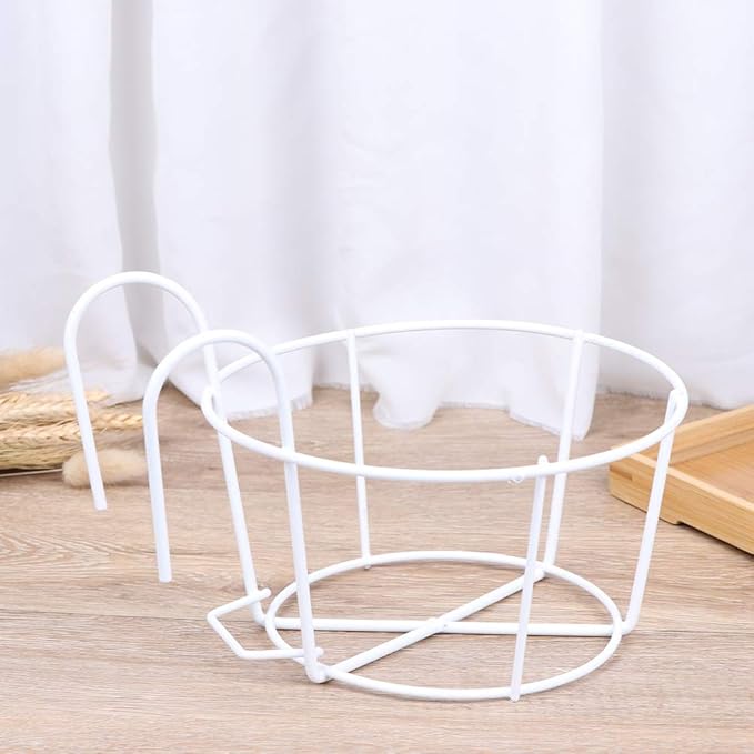 4 Pack Hanging Planters for Railings Rail Planter Hanging Baskets Flower Pot Holders Iron Plant Racks Metal Fence Planter Potted Stand Mounted Balcony Plant Baskets Container,Garden Steel Pots