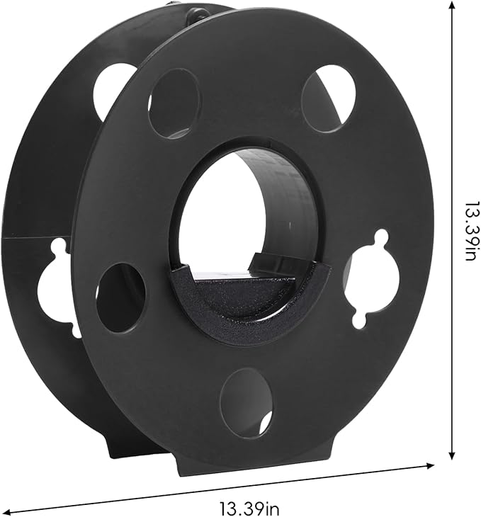 Portable Heavy Duty Cord Storage Reel 1 Pack Easy to Use with Center Rotating Handle 100 Feet for Outdoor Activities