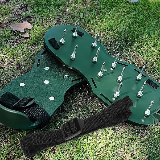 POPETPOP 10pcs Turf Spike Laces for Aerator Shoes Grass Shoes for Lawn Aeration Nylon Lawn Aerator Tool Strap Easy to Use