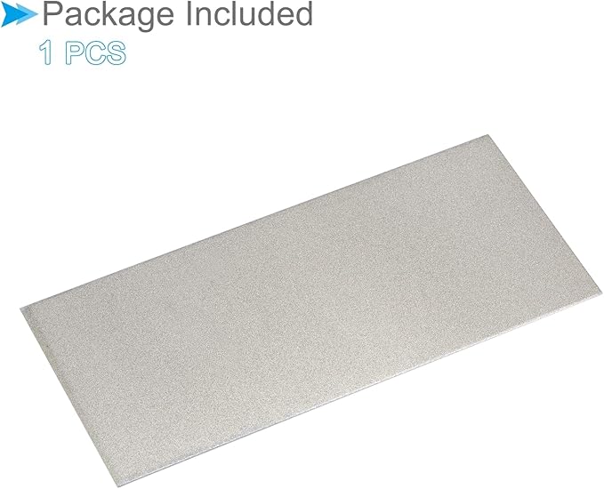 Diamond Whetstone Sharpening Stone, 180 Grit 6.69" x 2.95" Total Size, Sharpener Abrasive Tool - (Applications: for Metal Grinding)