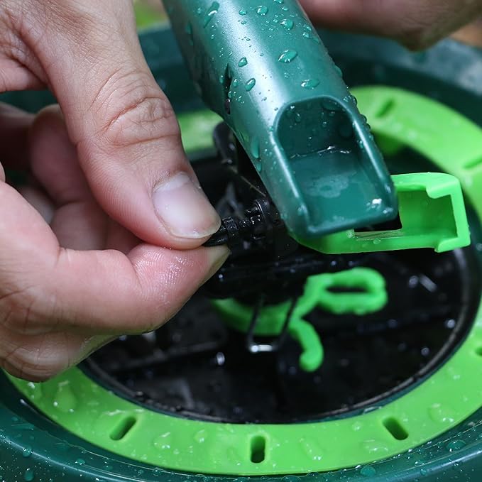 STYDDI Pattern Impulse Sprinkler for Medium to Large Yard Areas, Customizable Watering Pulsating Sprinklers for Yard, Lawn Impulse Sprinkler for Irregular Shapes, Covers up to 5,800 Sq. Ft
