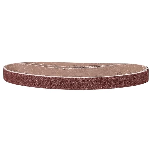 1-1/8 x 21 Inch Sanding Belt, 3 Pcs 60 Grit Knife Sharpener Belts Work Sharpening for Belt Sander Knife Carving Tool Metal Working