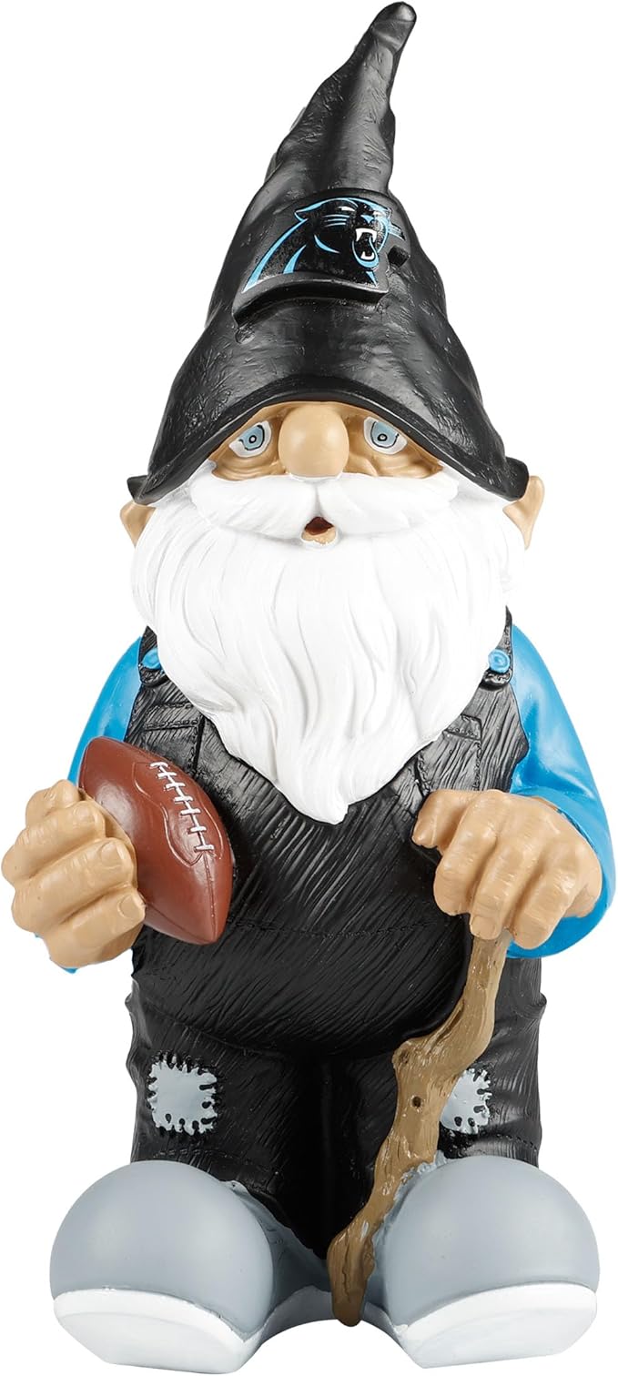 NFL Resin 11.5" Team Logo Outdoor Garden Statue Gnome