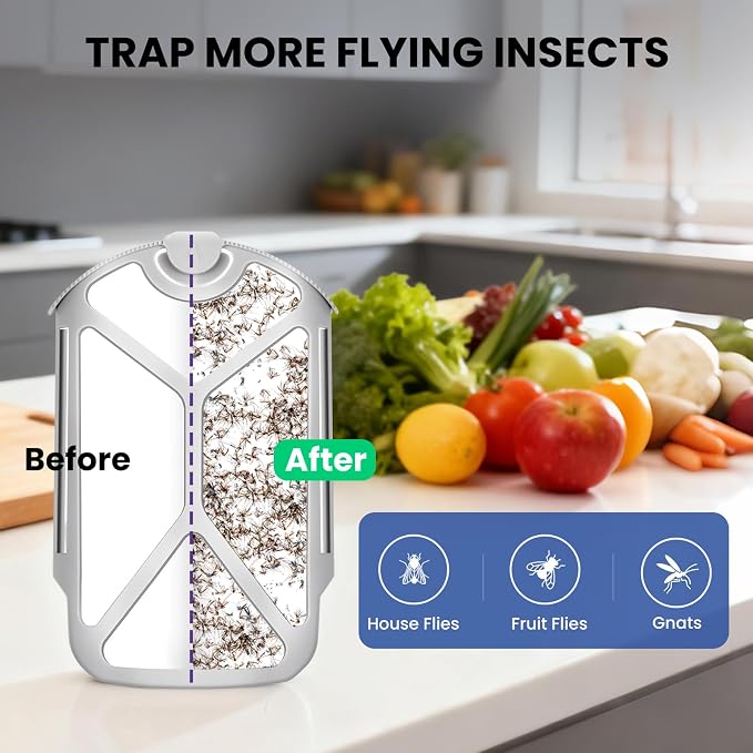 6 Pack Refill Cartridges, Flying Insect Trap Refill