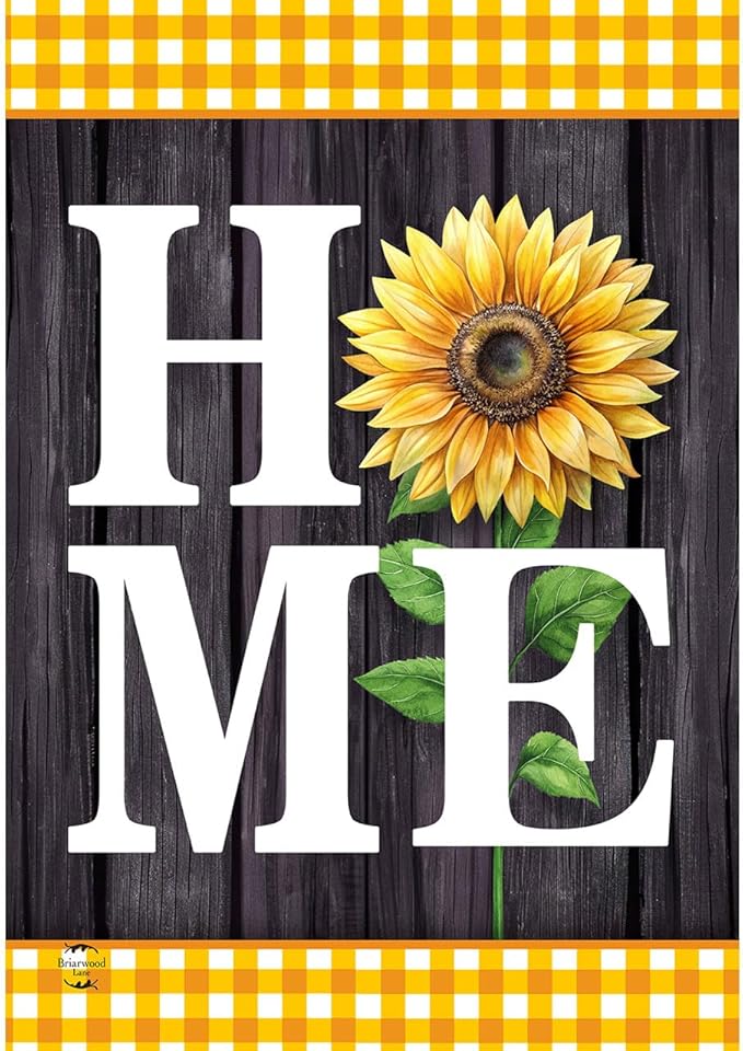Briarwood Lane Sunflower Home House Flag