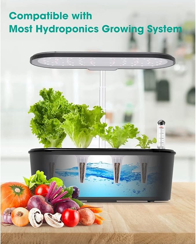 150 Pack Grow Sponges, Seed Pods Replacement Root, Refill Pods for Hydroponic Indoor Garden Growing System
