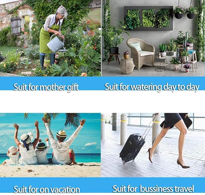 ARTEM Self Plant Watering Spikes Auto Drippers Irrigation Devices Vacation Automatic Plants Water System with Adjustable Control Valve Switch Design for Houseplant, Gardenplant, Officeplant 12 Pack