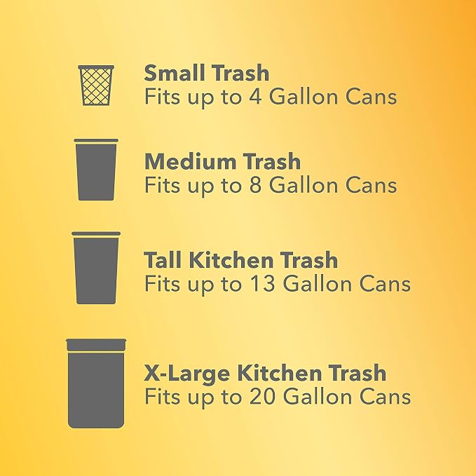 Glad Trash Bags, 13 Gallon, 34 Count (Pack of 2) | ForceFlex MaxStrength | Tall Kitchen Drawstring | Beachside Breeze Scent