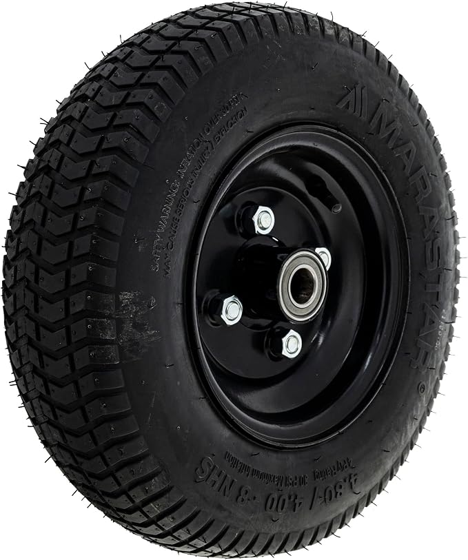 Exmark 142-4438 Black Rim Wheel and Tire Z-Aerate Stand-On Aerator ZA3624
