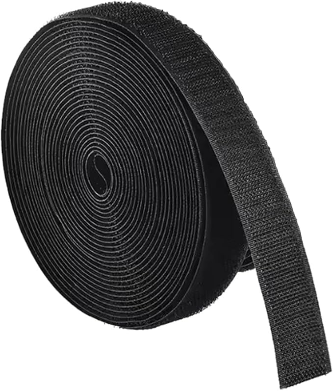 Black Garden Tie for Garland,17FT Plant Straps for Effective Growing Reusable Plant Tape,Plant Ties for Branches Climbing Plants Supports for Indoor Outdoor Greenhouse
