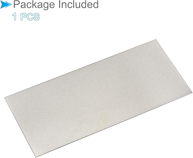 Diamond Whetstone Sharpening Stone, 400 Grit 6.69" x 2.95" Total Size, Sharpener Abrasive Tool - (Applications: for Metal Grinding)
