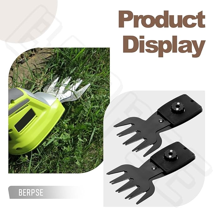 2 Pack 302348001 Hedge Trimmer Grass Shear Blade Assembly Compatible with Homelite P2906VNM P2900VNM P2900