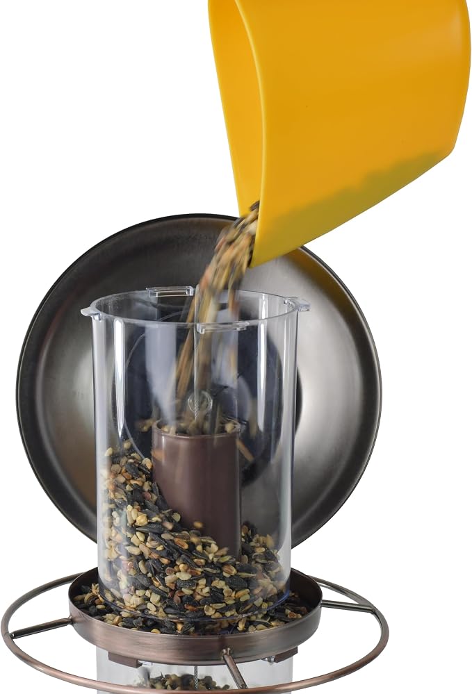 Perky-Pet 325C 2-Tier Copper Panorama Bird Feeder