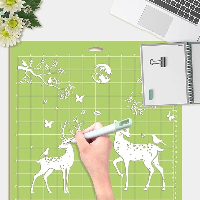 Craft Vinyl Weeding Tools Set, 6Pcs, Precision Craft Tool Kit, Weeding Kits, Essential Tools for Cricut/Silhouette/Siser/Oracal 631/651/751 Vinyl